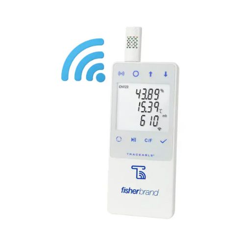 Fisherbrand™ TraceableLIVE™ Wi-Fi 遠端數據記錄溫度氣壓計 (0°C to +55°C)