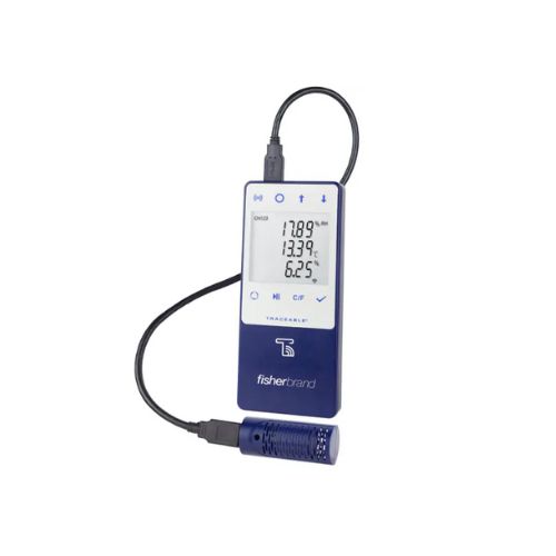 Fisherbrand TraceableLIVE™ CO2溫溼度遠端監控警報器 (0°C to +50°C)